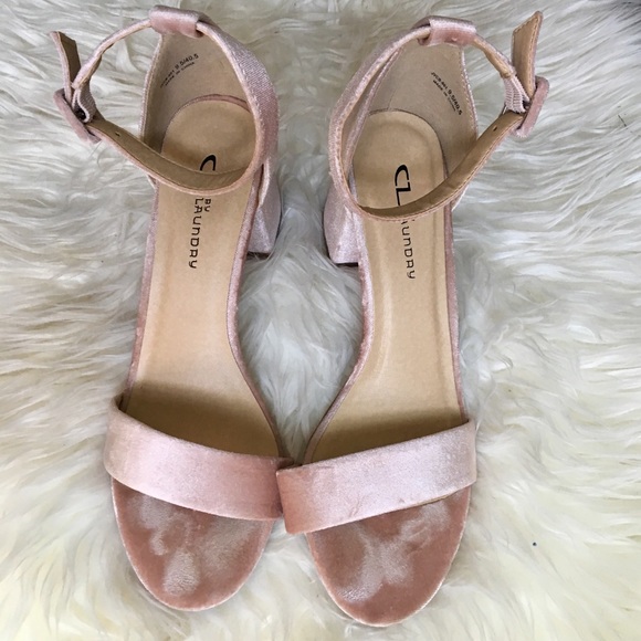 Crushed Velvet Heels - Picture 3 of 4